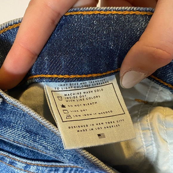 COPY - Ayr High Waisted Straight Leg Jeans - Picture 6 of 8